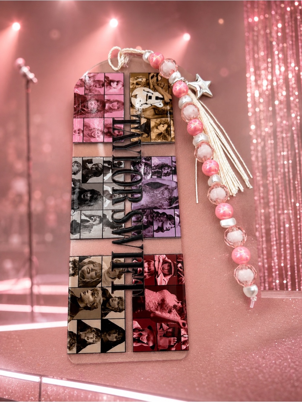 Singer Popstar fandom vibes handcrafted bookmark by me
